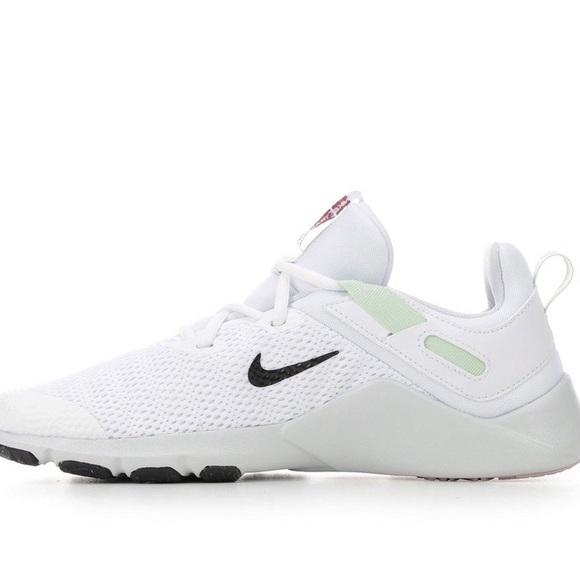 Nike Women’s Legend Essential Training Shoes White/Green/Pink Size 9 - Picture 2 of 8